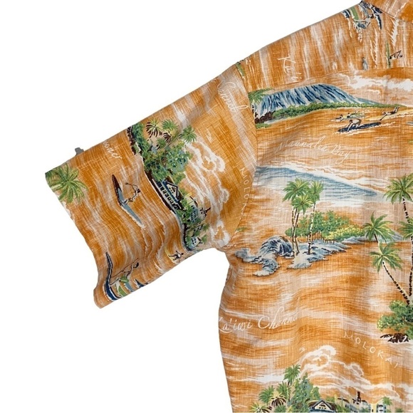 Vintage Reyn Spooner Hawaiian Short Sleeve Shirt Size XL - Picture 9 of 12